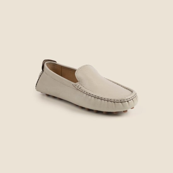 Women Light-beige Casual Loafers