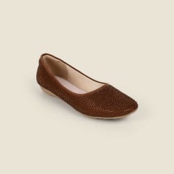 Women Bronze Casual Ballerinas