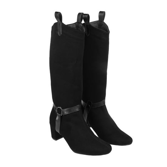 Women Black Party Boots