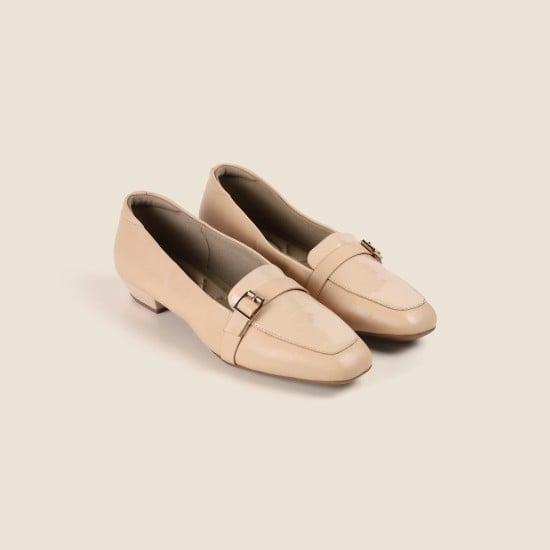 Women Beige Formal Pumps