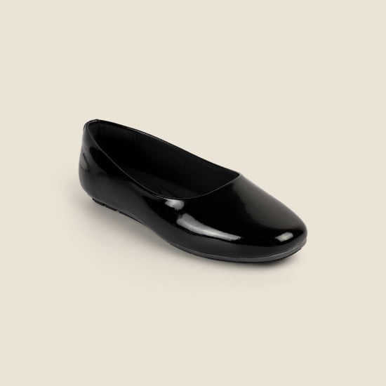 Women Black Casual Ballerinas