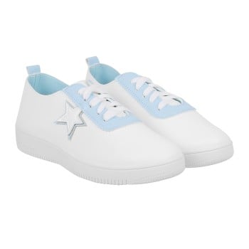 Walkway Women White Casual Sneakers(SKU: 31-196-16-37)