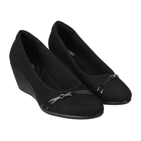 Women Black Casual Pumps