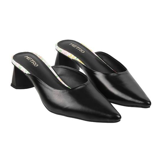 Women Black Formal Sandals