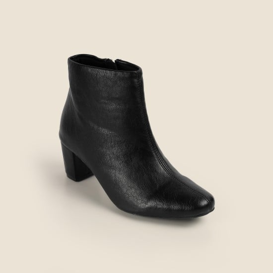 Women Black Party Boots