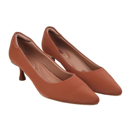 Women Tan Formal Pumps