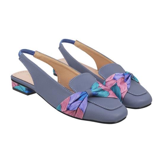 Women Blue Casual Sandals