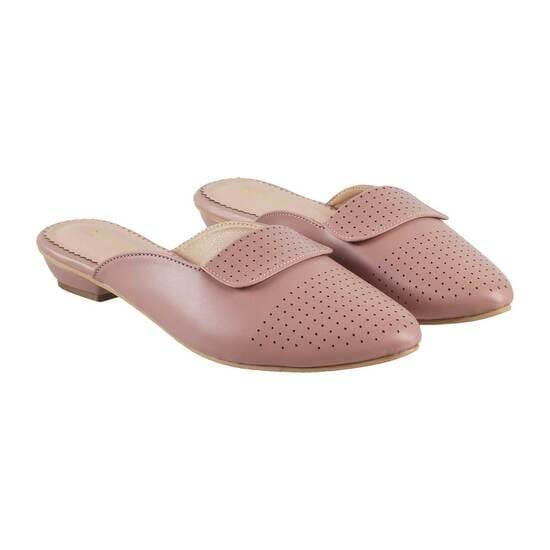 Women Peach Casual Slip Ons