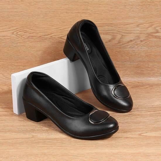 Women Black Formal Pumps