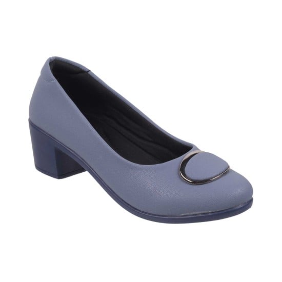 Women Blue Formal Pumps