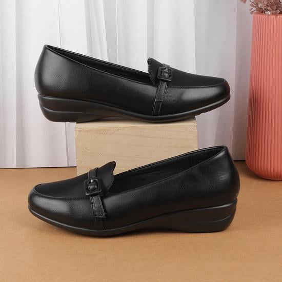 Women Black Casual Ballerinas