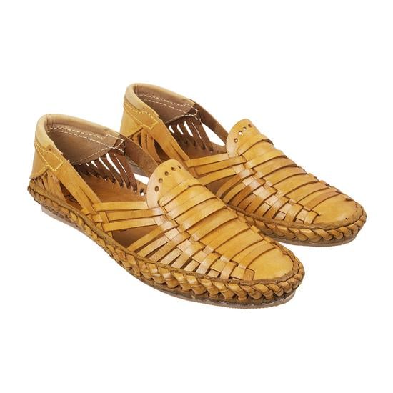 Women Beige Ethnic Sandals