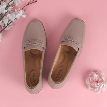 Metro Women Peach Formal Pumps(SKU: 31-339-80-36)
