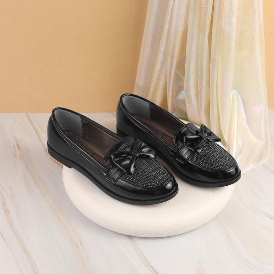 Women Black Casual Loafers