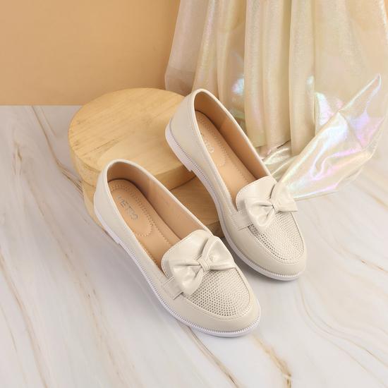 Women Dark-Beige Casual Ballerinas