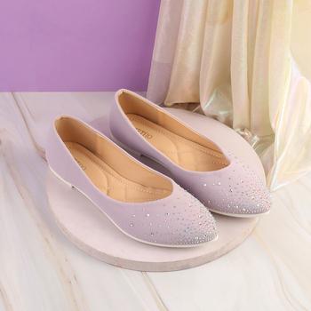 Metro Women Purple Casual Ballerinas(SKU: 31-364-26-37)