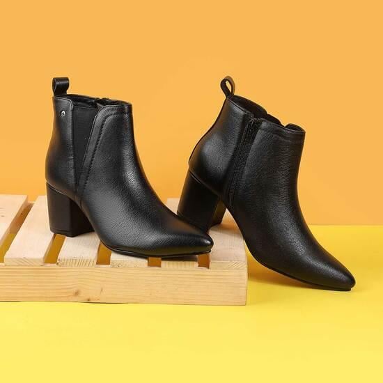 Women Black Party Boots