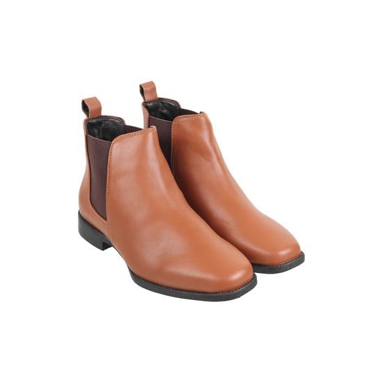 Women Tan Casual Boots