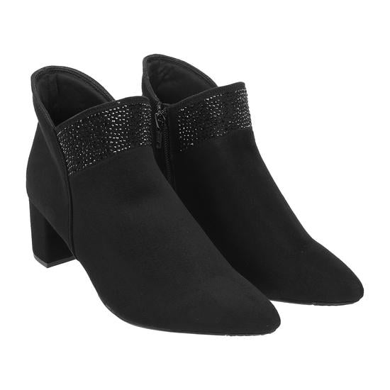 Women Black Party Boots