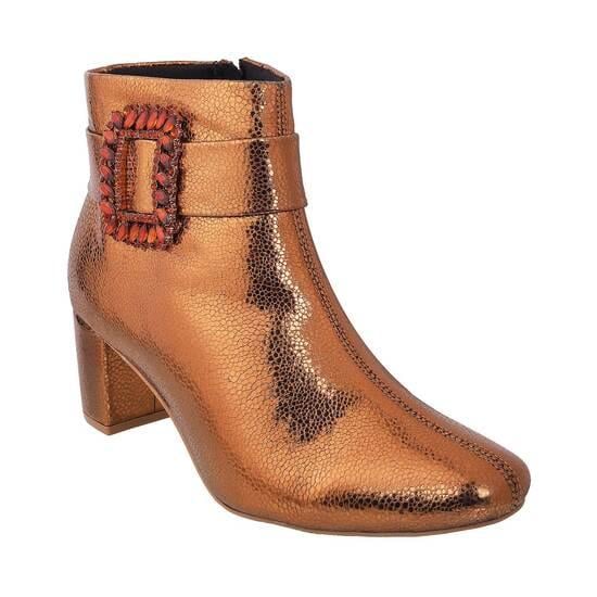 Women Antic-gold Party Boots