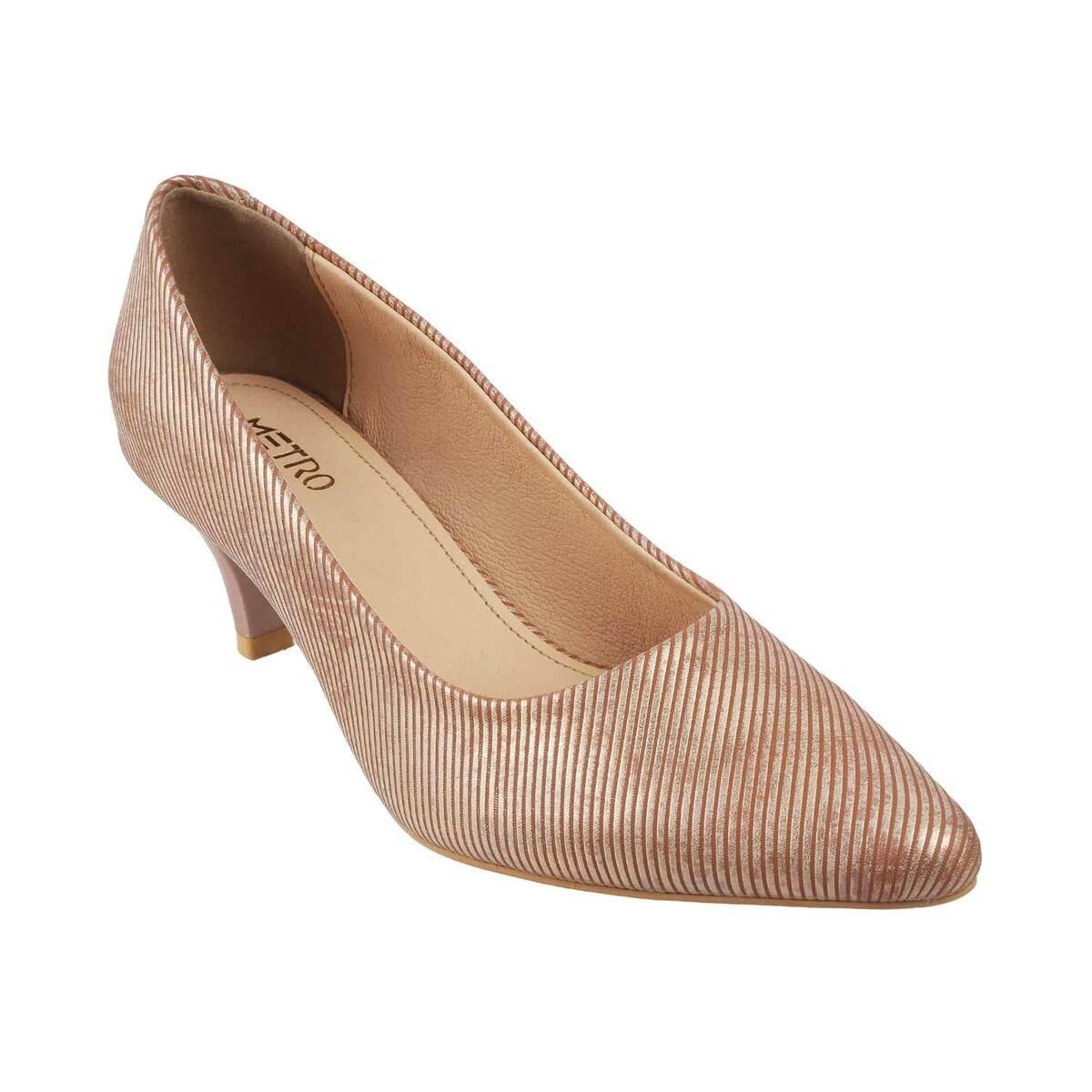Buy Saint G Yellow Leather Block Pumps With Laser Cuts - Heels for Women  17731030 | Myntra