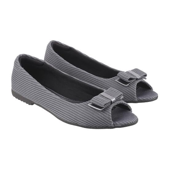 Women Grey Casual Ballerinas