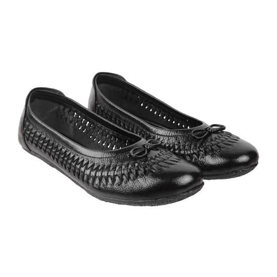 Women Black Casual Ballerinas