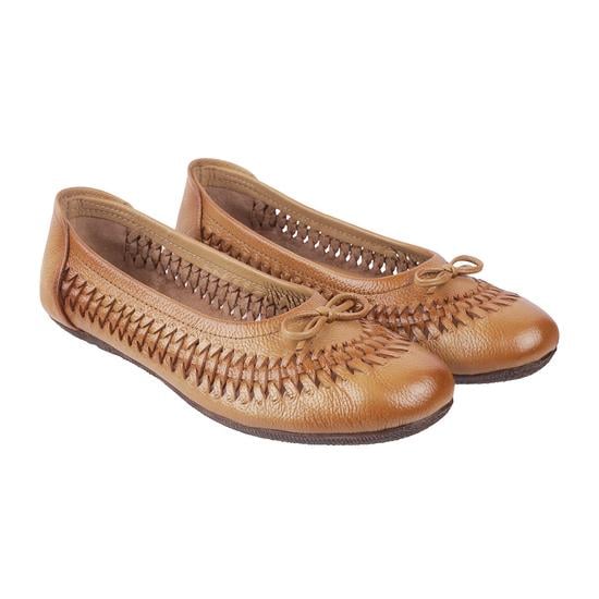 Women Beige Casual Ballerinas