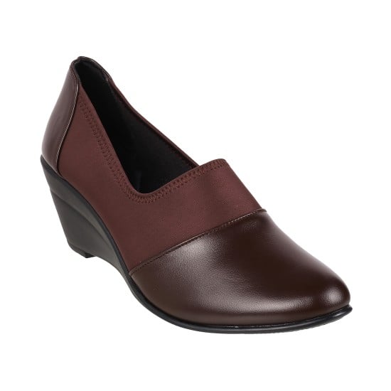 Women Brown Formal Pumps
