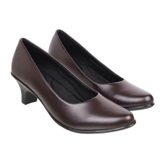 Women Brown Formal Pumps