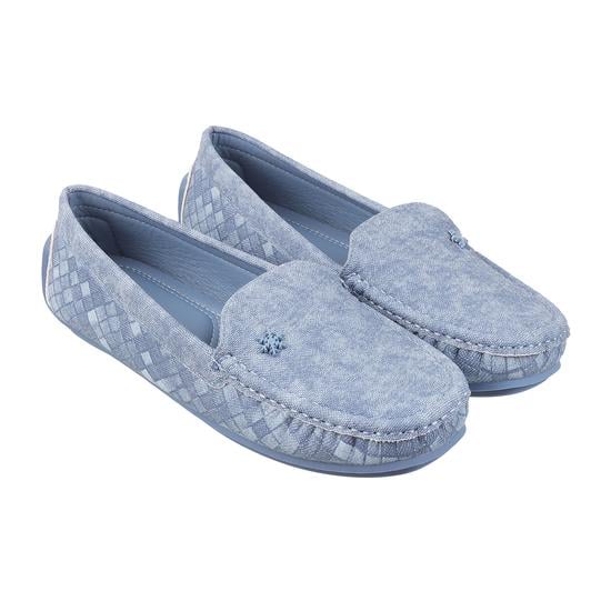 Women Navy-Blue Casual Loafers