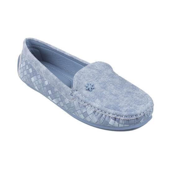 Women Navy-Blue Casual Loafers