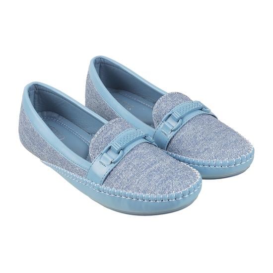 Women Navy-Blue Casual Loafers