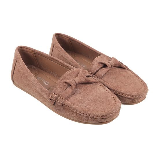 Women Khaki Casual Loafers