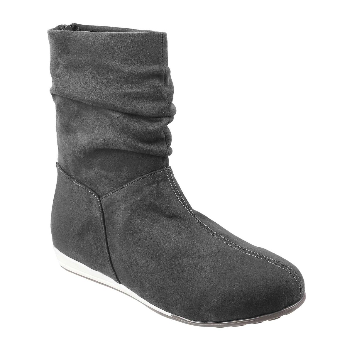 Buy Metro Women Grey Casual Boots Online SKU 3148761436 Metro Shoes