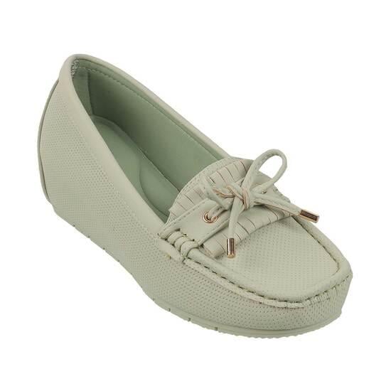 Women Green Casual Loafers