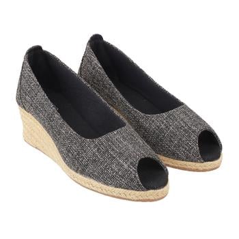 Metro Women Black Casual Espadrilles(SKU: 31-4957-11-36)
