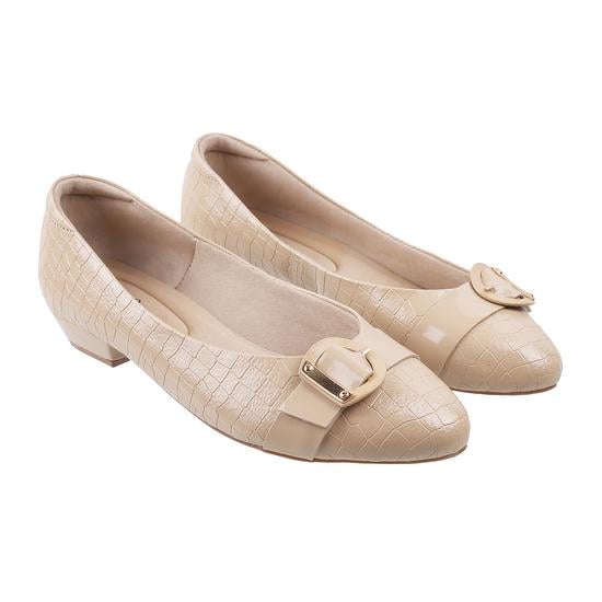 Women Beige Formal Ballerinas