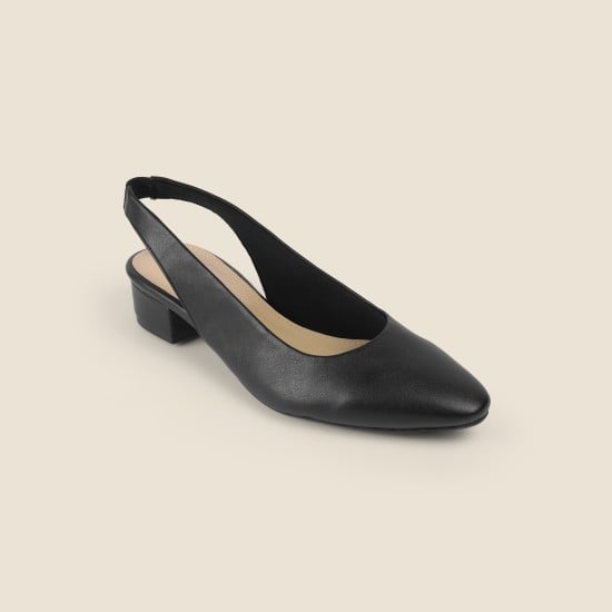 Women Black Formal Sandals
