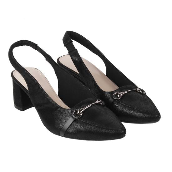 Women Black Formal Sandals