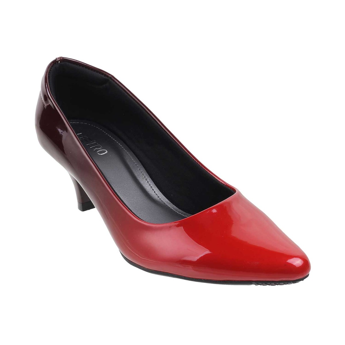 Buy Metro Maroon Formal Pumps Online 