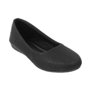 Walkway Women Black Casual Ballerinas(SKU: 31-505-11-36)