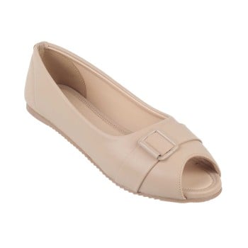Walkway Women Beige-red Casual Peep Toes(SKU: 31-508-89-36)