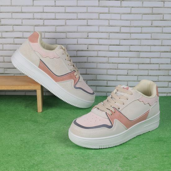 Women Pink Casual Sneakers