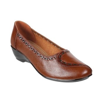 Walkway Women Tan Casual Pumps(SKU: 31-5114-23-37)