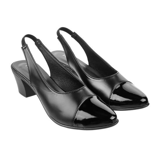 Women Black Formal Sandals