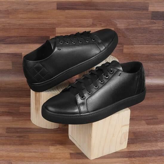 Women Black Casual Sneakers