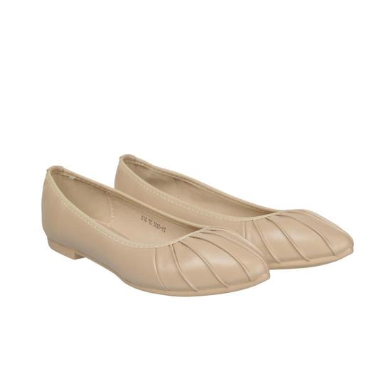 Women Beige Casual Ballerinas