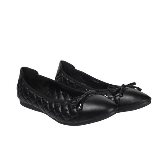 Women Black Casual Ballerinas