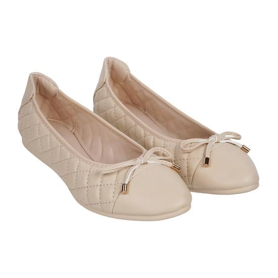 Women Dark-Beige Casual Ballerinas